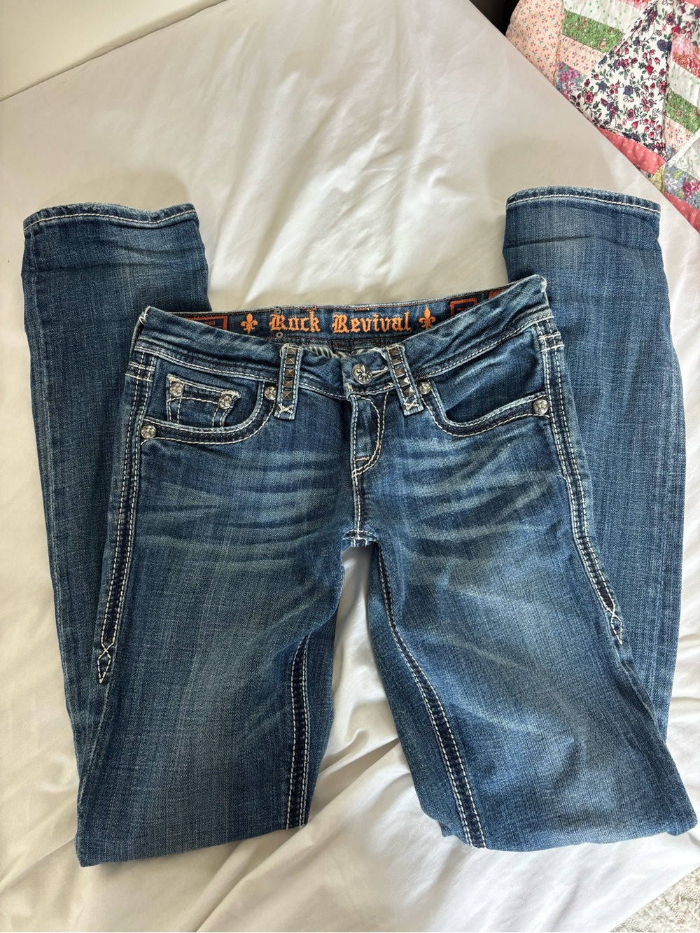 Buckle Revival Women's Blue Denim Jeans